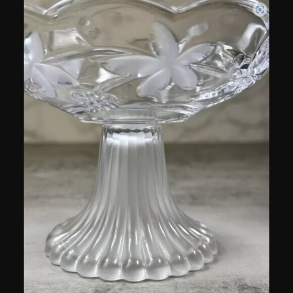 Vintage Candy Dish | Mikasa Garden Terrace Pedestal Candy Nut Trinket Dish - Picture 5 of 5